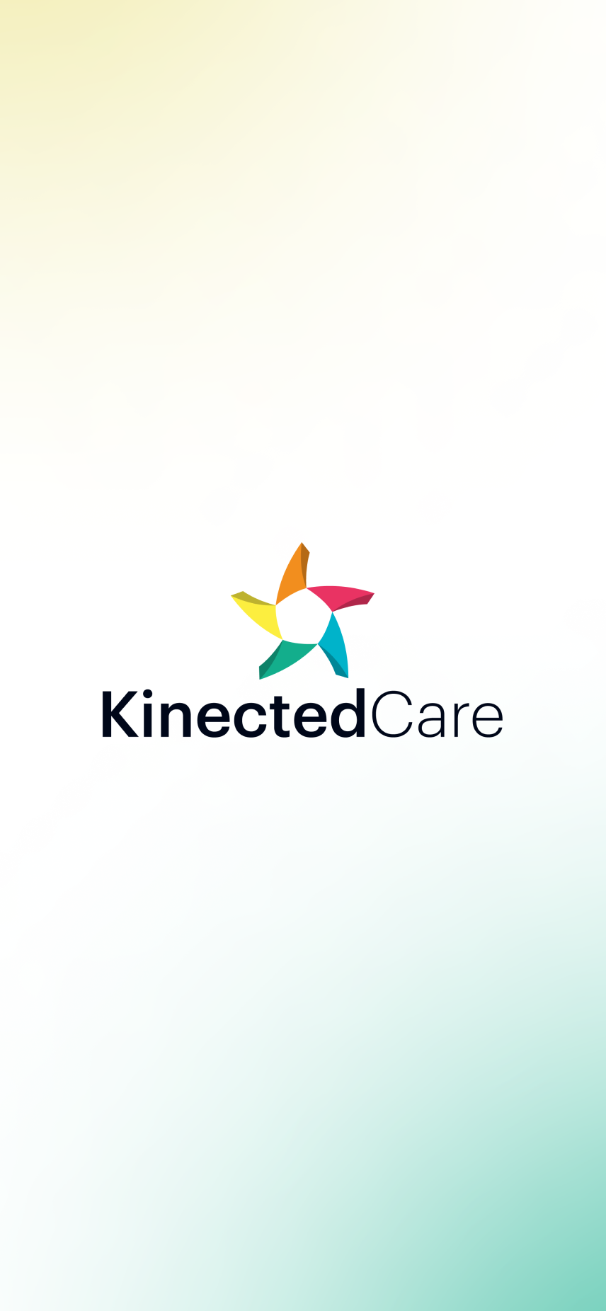 KinectedCare splash screen